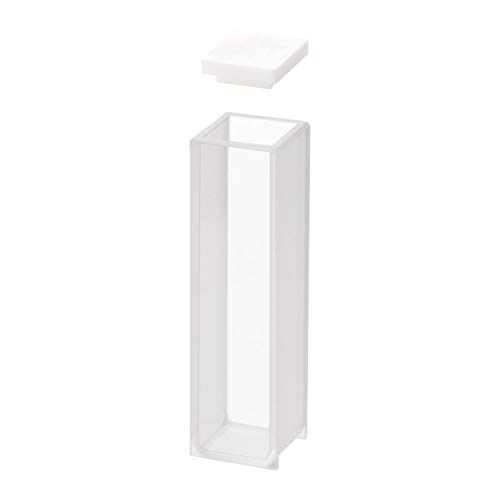Cuvette de Cuarzo StonyLab de 10 mm y 3,4 ml para Espectrofotómetro en Pack de 2 3