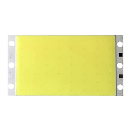 Ahuuen Panneau Lumineux LED COB | Projecteur à Panneau à Puce LED COB | Économie d'énergie 20W Super Lumineux 12V Haute Puissance COBs lumière Puce Perle Ampoule Panneau Lampe d'inondation