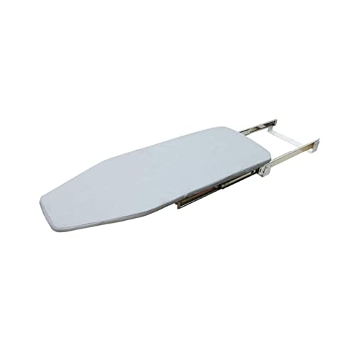 Ironing Board Retractable Pull Out Folding Ironing Board,180° Rotating Foldable Ironing Board Rack Pull-Out Retractable Ironing Board Easy-Release Lever Easy to Install Foldable Ironing Station
