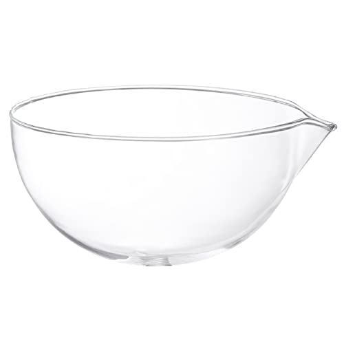 KICHOUSE 1 PC Evaporating Dish Evaporation Basin Mixing Plate Bowl Labs Evaporating Basin Laboratory Tool Small Crystallizing Dish Petri Clear Mixing Bowls Laboratory Supplies Glass