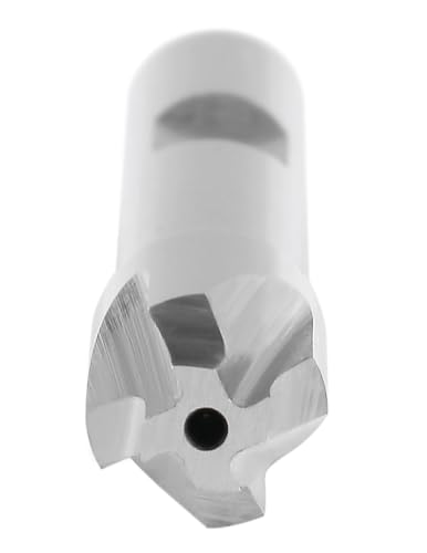 Image of Accusize''dustrial Tools 1 /16'', H.S.S. Corner Rounding End Mills, 3 /8'', Shank Dia, 7 /16'' Cutter Dia, 2-1 /2'' Overall Length, 1011-0116 | H.S.S. Corner Rounding End Mills, 7 /16 inch Cutter Dia, 2-1 /2 inch Overall Length