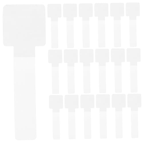 Tofficu 50 piezas de bridas adhesivas para cables para gestión de cables bajo escritorio, duraderas, organizadores de alambre de nylon para hogar y oficina, fáciles de instalar, mantienen los cables ordenados y limpios miniatura 1