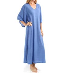 Image of N Natori Congo Caftan Dress for Women, Kimono Dress Mumu Sleepshirt