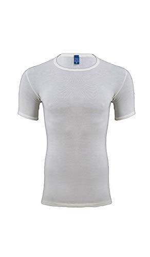 T-shirt en laine et soie homme Madiva, le haut élégant idéal pour toutes les saisons