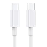 USB C Charger Cable,6FT/1.8M USBC to USBC Cable 100W 5A Type C Charger Fast Charging for iPhone 17 16 15 Pro Max Pro Plus,iPad Pro/Air/Mini,MacBook Air/Pro and More