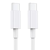 USB C Charger Cable,6FT/1.8M USBC to USBC Cable 100W 5A Type C Charger Fast Charging for iPhone 17 16 15 Pro Max Pro Plus,iPad Pro/Air/Mini,MacBook Air/Pro and More - Image 1