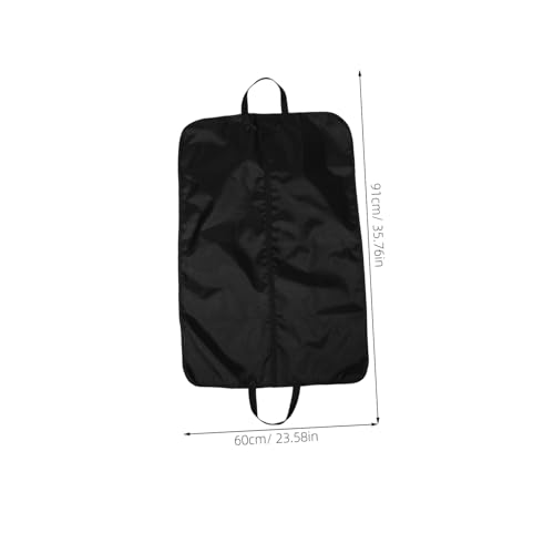 Gusseted Hanging Garment Bag for Hockey Jerseys and Clothing Dustproof and Breathable Storage for Closet and Travel Compact Foldable Design for2