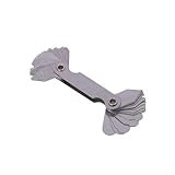 ZAVENTA Fillet Gauge Sample R Gauge with 1-6.5 for Industrial Measurement