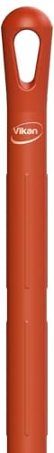 Manche Vikan polypropylène monobloc rouge 170cm haute performance
