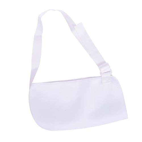 TOVINANNA Shoulder Immobilizer Arm Sling Broken Arm Brace Fractured Bones Immobilizer Sling Broken Arm Support Breathable Arm Brace Adjustable Medical Sling Shoulder Sling White