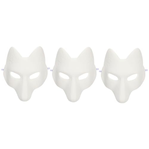 Masques vierges à peindre légers pour un confort cosplay prolongé