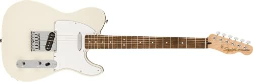Squier by Fender Electric Guitar - Affinity Series Telecaster, Indian Laurel fingerboard in Olympic White