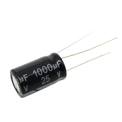 Condensateur électrolytique 25V 1000UF MQXFCZUX pour circuits électroniques (Lot de 20)
