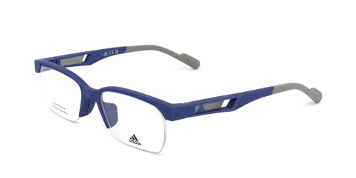 Adidas Gafas de Vista SP5062 azules perfectas para la oficina y el uso diario