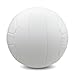 MINDCOLLISION White,size5, Plain No-Logo Signature Soccer Ball – Vintage Design, Size 4/5 (White/Black/Brown) | Perfect for Player Autographs, Custom Gifts & Events