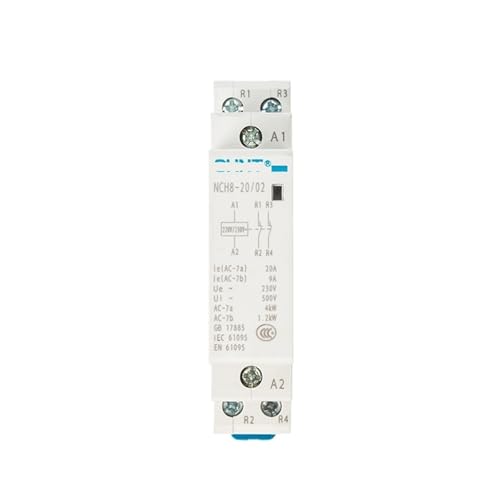Contacteur modulaire NCH8-20 pour piloter le chauffage et le chauffe-eau