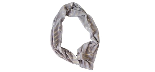 Women Featherlight Scarf Wrap, Glitter Gold, Lightweight and Breathable2