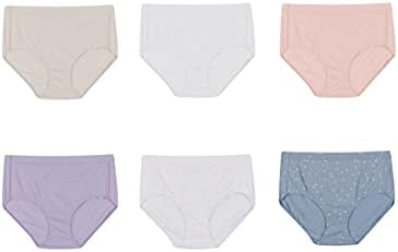 Hanes womens Hanes Women's Pure Comfort Briefs 6-Pack Briefs
