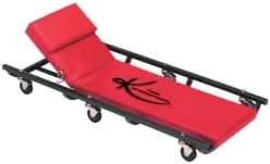 40 Inch Metal Frame Creeper with Adjustable Headrest