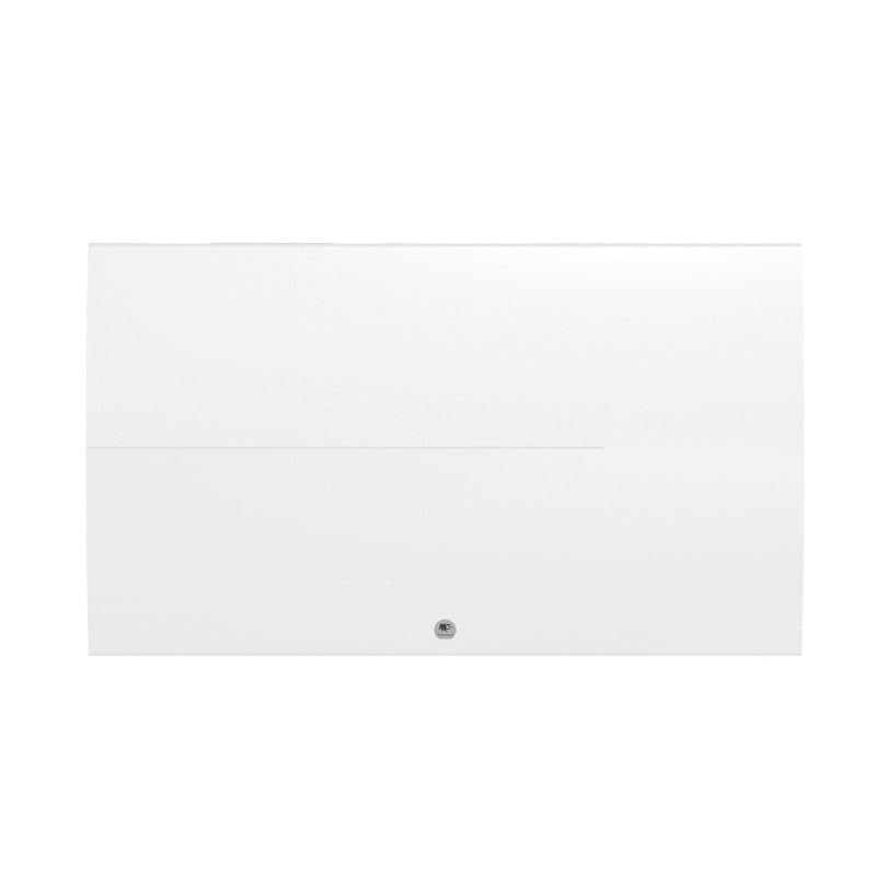 Radiateur chaleur douce Ténérife horizontal blanc 1250W