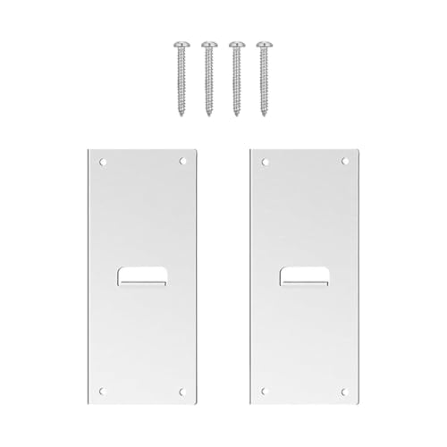 Soporte de acero inoxidable para postes de porche y buzones reforzados 4x4