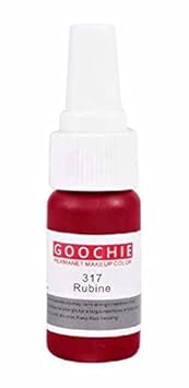 Goochie Permanent Makeup Micro Pigment Rubine 15ml