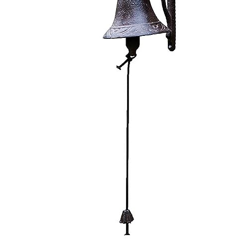 Baoblaze Jantar de Ferro Fundido, Parede de Sino Decorativo de de Ferro Fundido