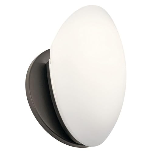 Image of Kichler 6520OZ One Light Wall Sconce, Old Bronze 8x4x6