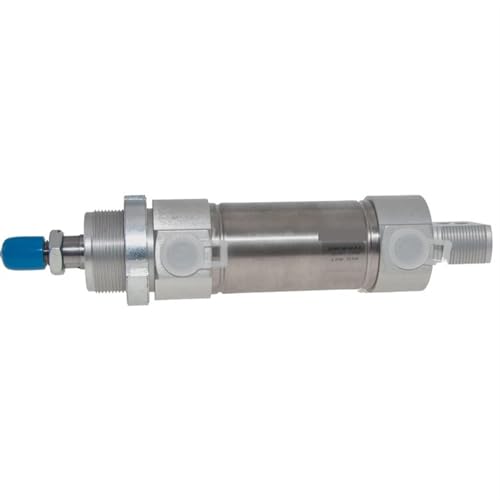 Cilindro DSN-16-25-P con amortiguación elástica para movimientos suaves