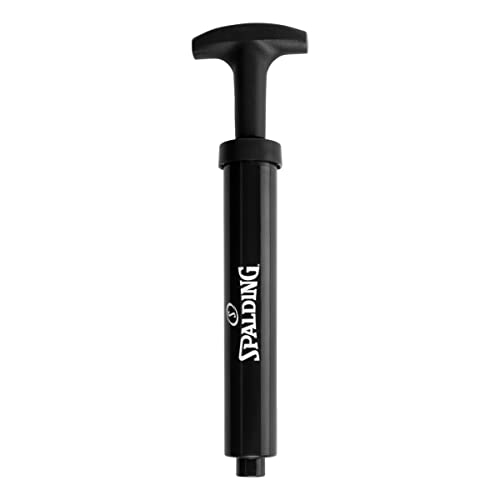Image of Spalding Sports Ball Pump Kit | Ideal for Basketball, Volleyball, Football, Soccer Ball & Rugby Ball | Complete Hand Pump Kit with Needles