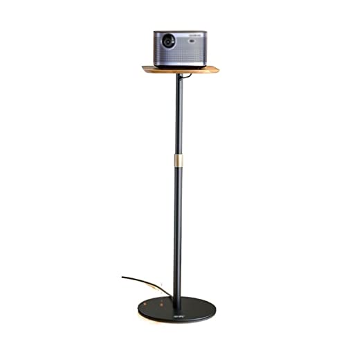Soporte de piso para proyector con soporte telescópico ajustable miniatura 1
