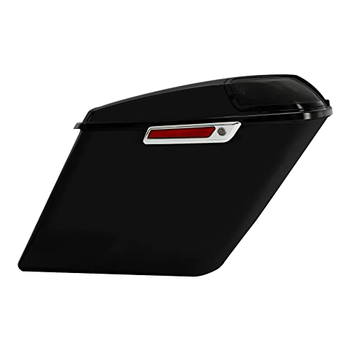 TCT-MOTORPARTS Alforjas Extendidas de 5 Pulgadas con Rejillas para Parlantes 5x7 para Harley Touring 2014-2024 miniatura 4