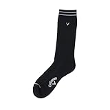 [キャロウェイ] メンズ 防菌防臭 クルーソックス CREW SOCKS/靴下 ゴルフ 25SS_1010_ブラック FR