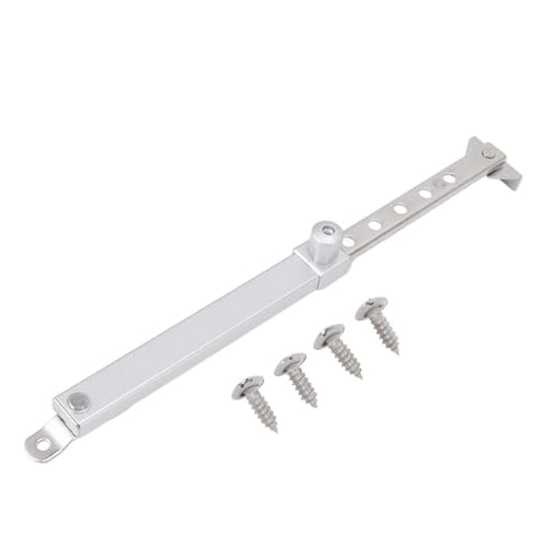 Window Opener Rod Manual Window Opener Kit - Stainless Steel Hinges with Adjustable Telescoping Rod for Roof Vents,Skylights & Gardening(Type 04)