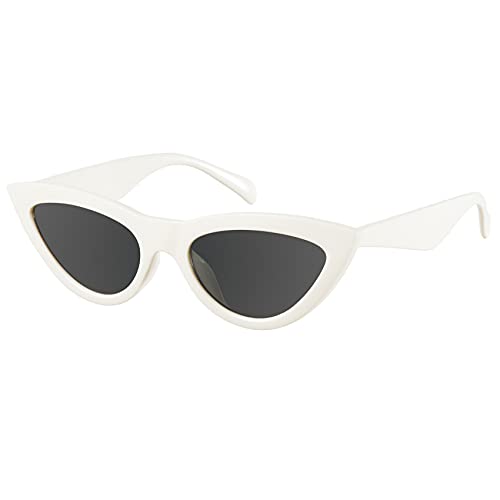 mosanana Retro Pointy Cat Eye Sunglasses Trendy Cute Avant-garde Style MS51810