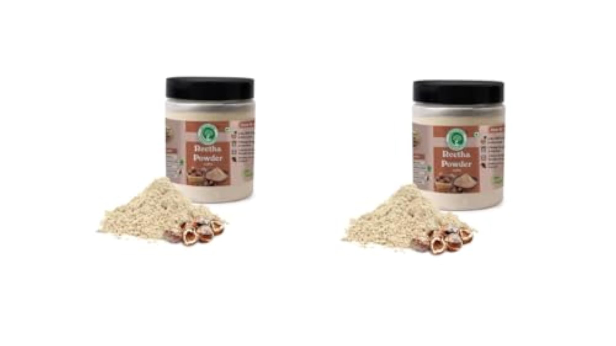 Pure Double Filtered Aritha Powder for Hair Care, 50g