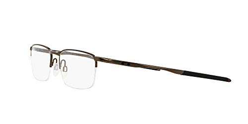 Image of Oakley mens Ox3174 Barrelhouse 0.5 Rectangular Prescription Eyewear Frames