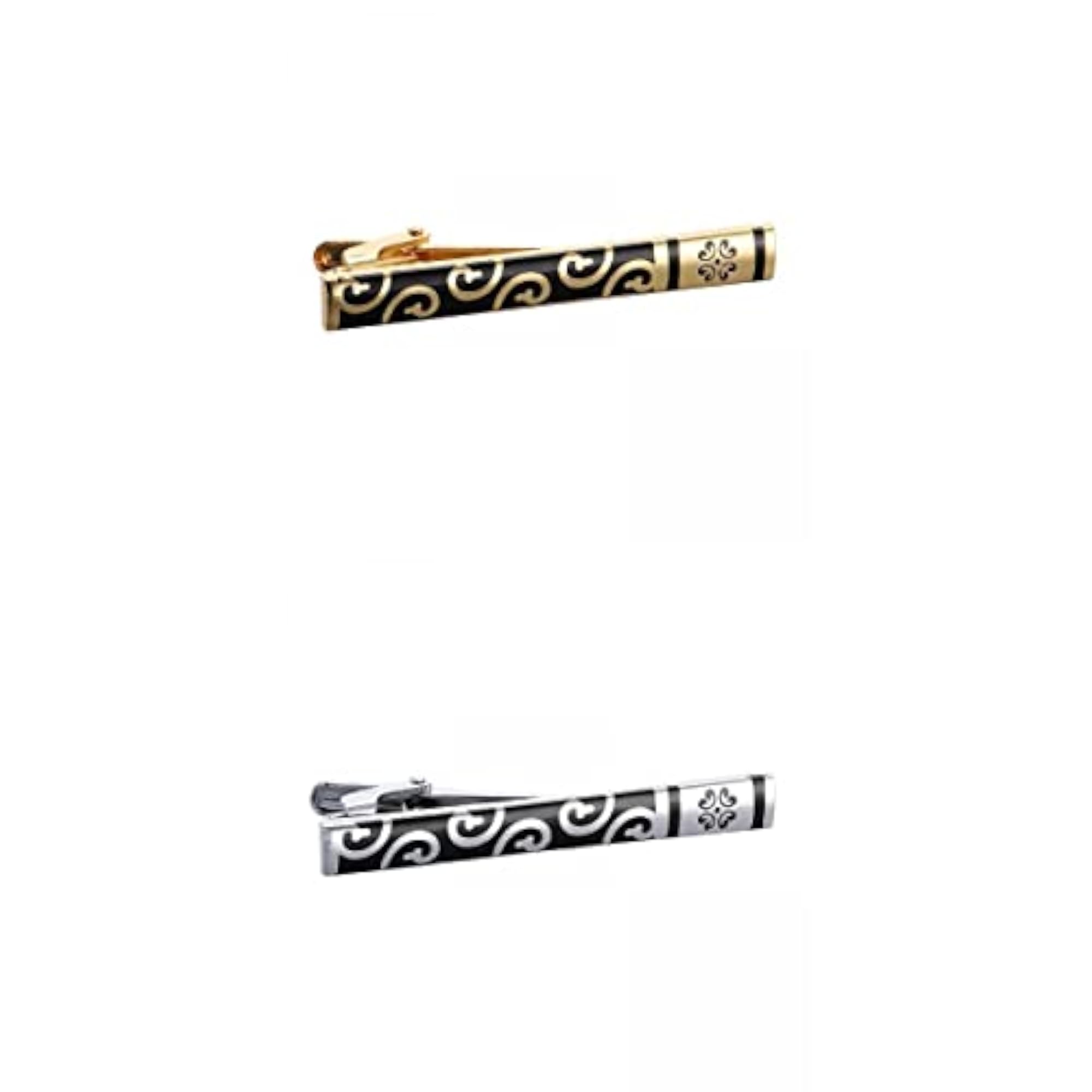 Men's Casual Tie Clip Bar Clasp Set of 2, Business Gift
