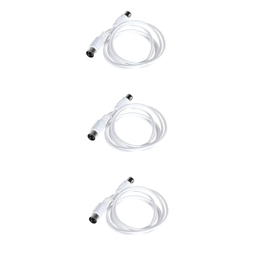 OFFSCH 3pcs Midi Keyboard Connector Electronic Keyboard Adapter Midi Converter 5-pin Plugs Computer Connection