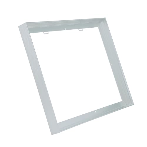 Image of Canvas Frame 16x24, DIY Metal Floating Frame, Canvas Floater Frames for 0.6 inch-0.9 inch Deep Print Painting (Silver,16 inchx24 inch)