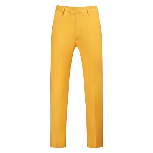 Men Casual Simple Straight Slim Trousers Young Classic Workplace Pants Fall Comfy Formal Occasion Suit Pant