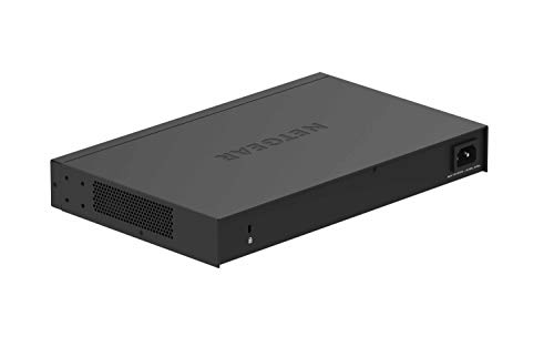 NETGEAR-Switch-PoE-de-24-Puertos-GS324P-Switch-Ethernet-Unmanaged-con-16-x-PoE-a-190-W-montaje-sobremesapared