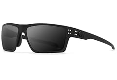 Black Frame With Black Logo - Smoke Optimized Polarized (Opz)