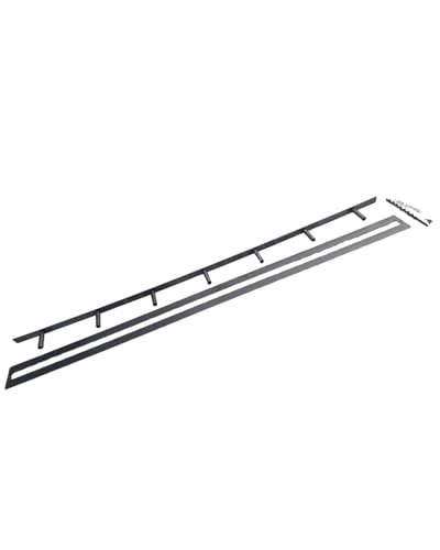 Floating Mantel Bracket-Sheppard Brackets-Sheppard System-Heavy Duty Floating Mantel Bracket (4 in. rods, 82 in. Backplate with Tooling)
