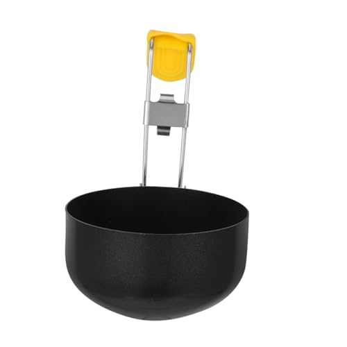 MUCKLILY Stainless Steel Foldable Non-stick for of Poached Eggs and Steaming Vegetables Space-saving Design for Family Meals