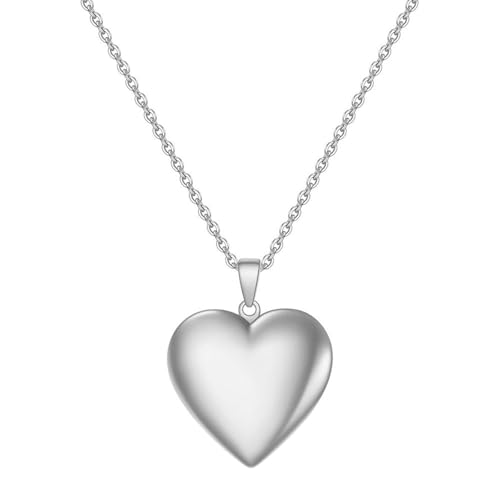 Collier en acier inoxydable anti-noircissement pour femmes de 20 pouces