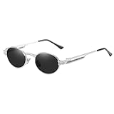 Estilo único y moderno: estas gafas de sol vintage son imprescindibles para los amantes de la moda. Se pueden combinar con diferentes atuendos para el uso diario. Una variedad de estilos diferentes para que destaques, muestra tu personalidad y actitud de moda al máximo.