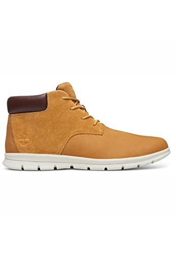 Timberland Timberland Men's Graydon Chukka Basic Fashion Boots, Wheat Nubuck, 7.5 US