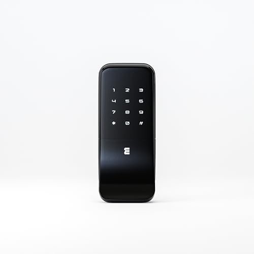 WME DL1 Smart Door Lock, Digital Door Lock, Black, PIN Code Access with Scramble Protection, 76x172x38mm, Aluminum Alloy, Residential & Commercial Use, Modern Ultra-Slim - Image 6