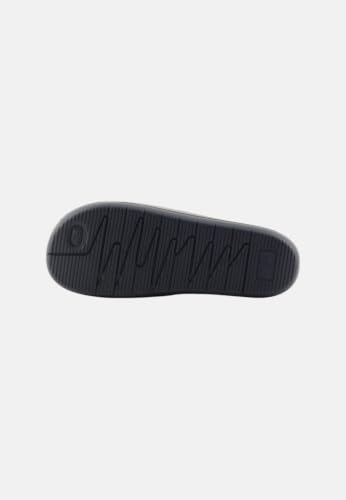 Image of Armani Exchange mens Icon Project Logo Slip-on Slide Sandal